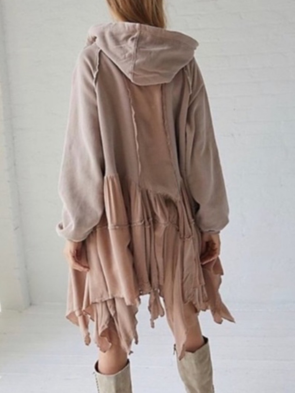 Free People Moon Dust Ethereal Lavender Cardigan Hoodie - Picture 2 of 10